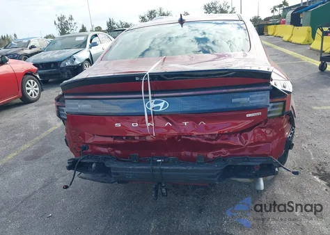 2026 Hyundai Sonata Hybrid Blue из США, поврежденный, VIN KMHL24JJ7TA136495